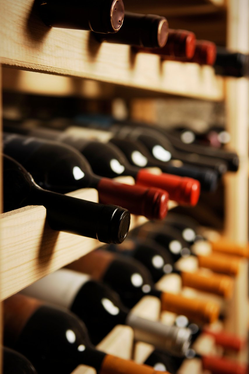 Wine bottles